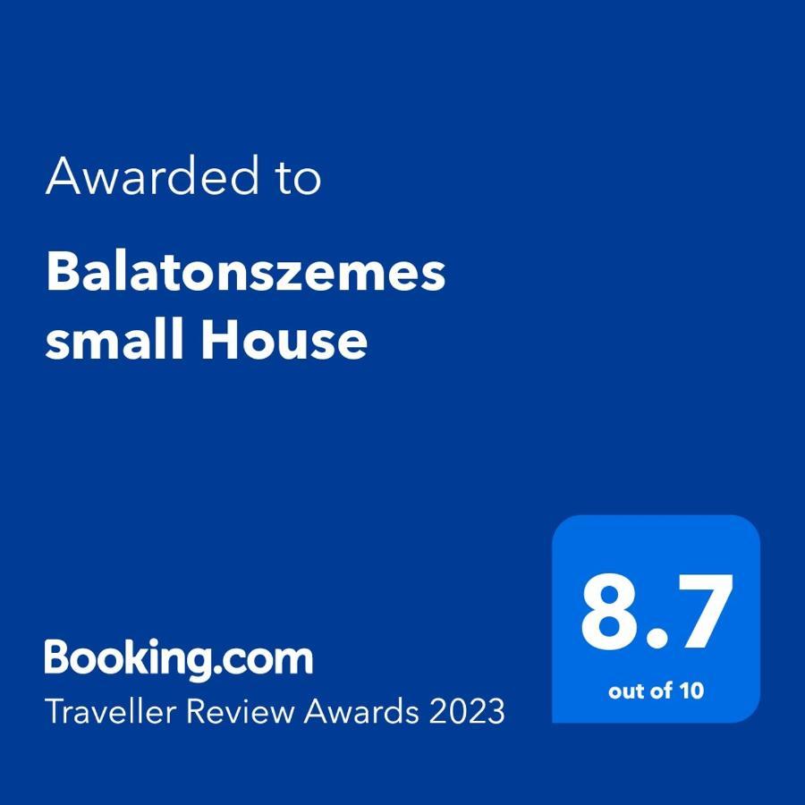 Balatonszemes Small House Exteriör bild